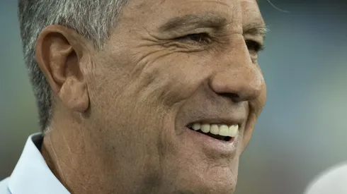 Renato Gaúcho técnico do Grêmio durante partida contra o Fluminense no estádio Maracanã pelo campeonato Brasileiro A 2023. Foto: Jorge Rodrigues/AGIF
