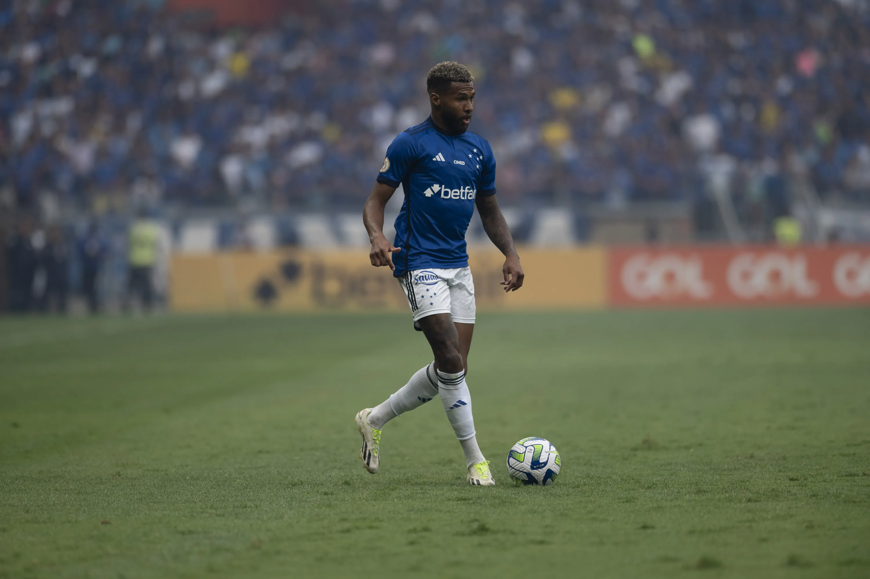 Wesley, atacante do Cruzeiro. Foto: Alessandra Torres/AGIF
