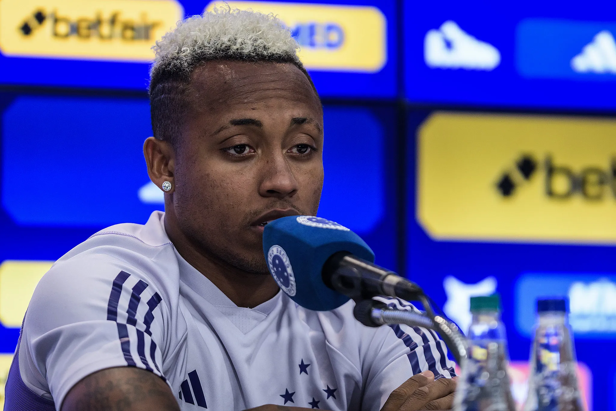 Paulo Vitor deixará o Cruzeiro em 2024. Foto: Gustavo Aleixo/Cruzeiro