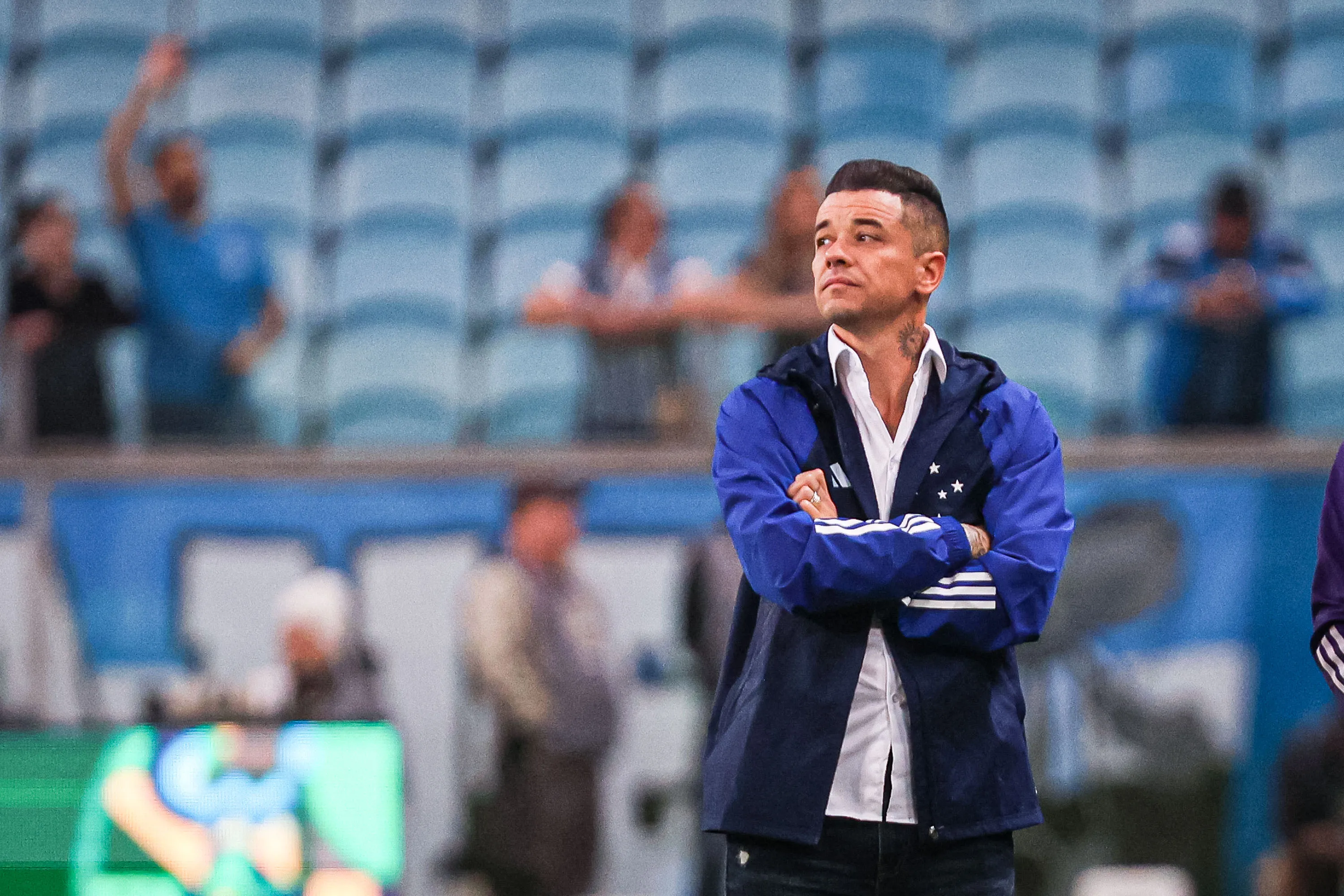 Foto: Maxi Franzoi/AGIF – D’Alessandro em ação pelo Cruzeiro no Campeonato Brasileiro.