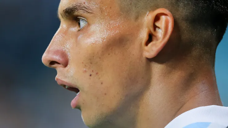 Ferreira durante partida contra o São Paulo no estádio Arena do Grêmio pelo campeonato Brasileiro A 2021. Foto: Pedro H. Tesch/AGIF