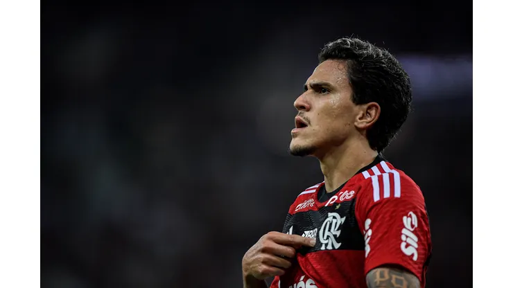 Pedro, atacante do Flamengo. Foto: Thiago Ribeiro/AGIF