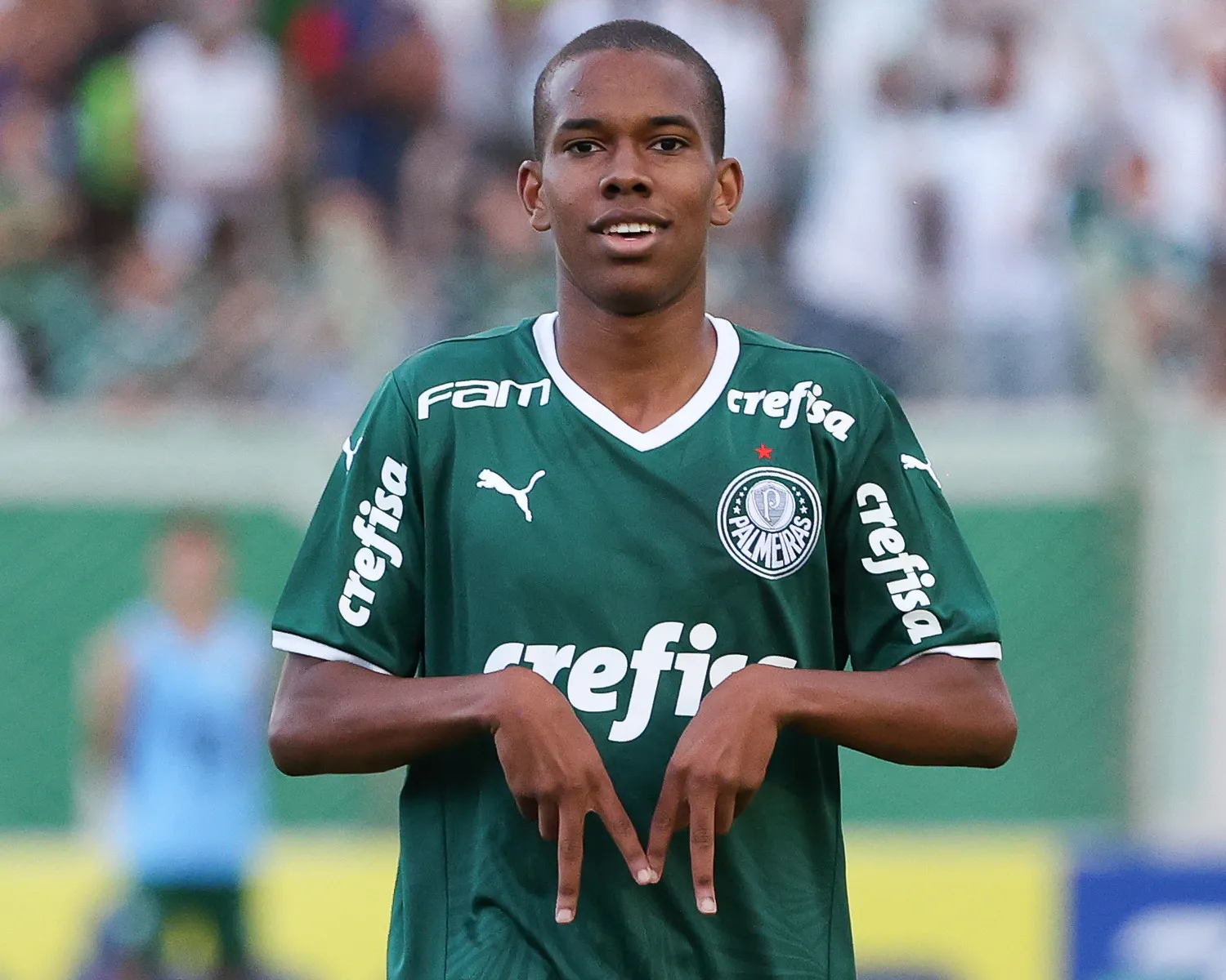Esteveão interessa ao Chelsea. Foto: Fabio Menotti/Palmeiras/by Canon