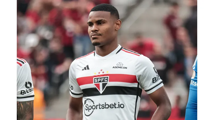 Nathan jogador do São Paulo Foto: Robson Mafra/AGIF