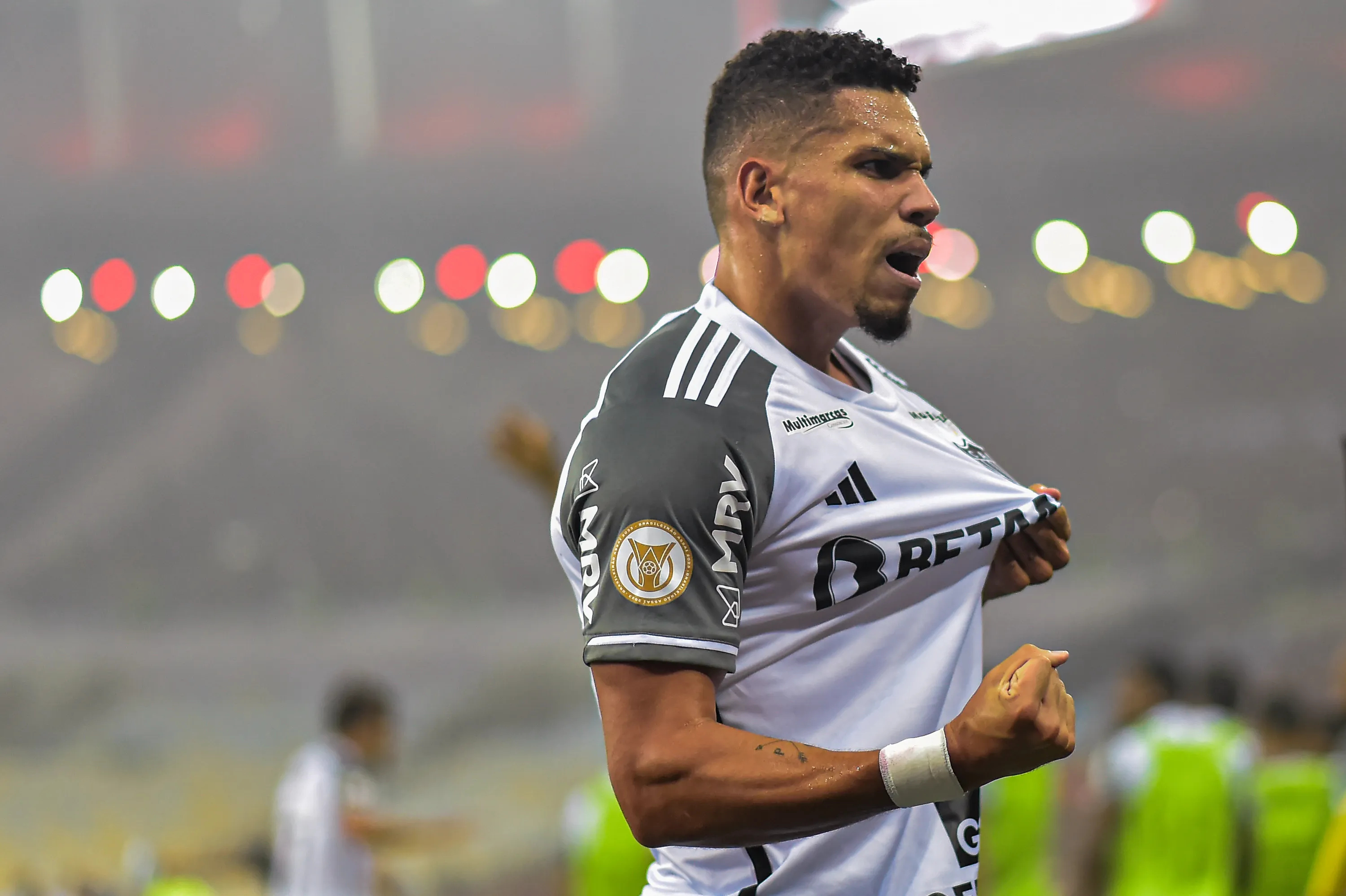 Paulinho atacante do Atletico-MG. Foto: Thiago Ribeiro/AGIF
