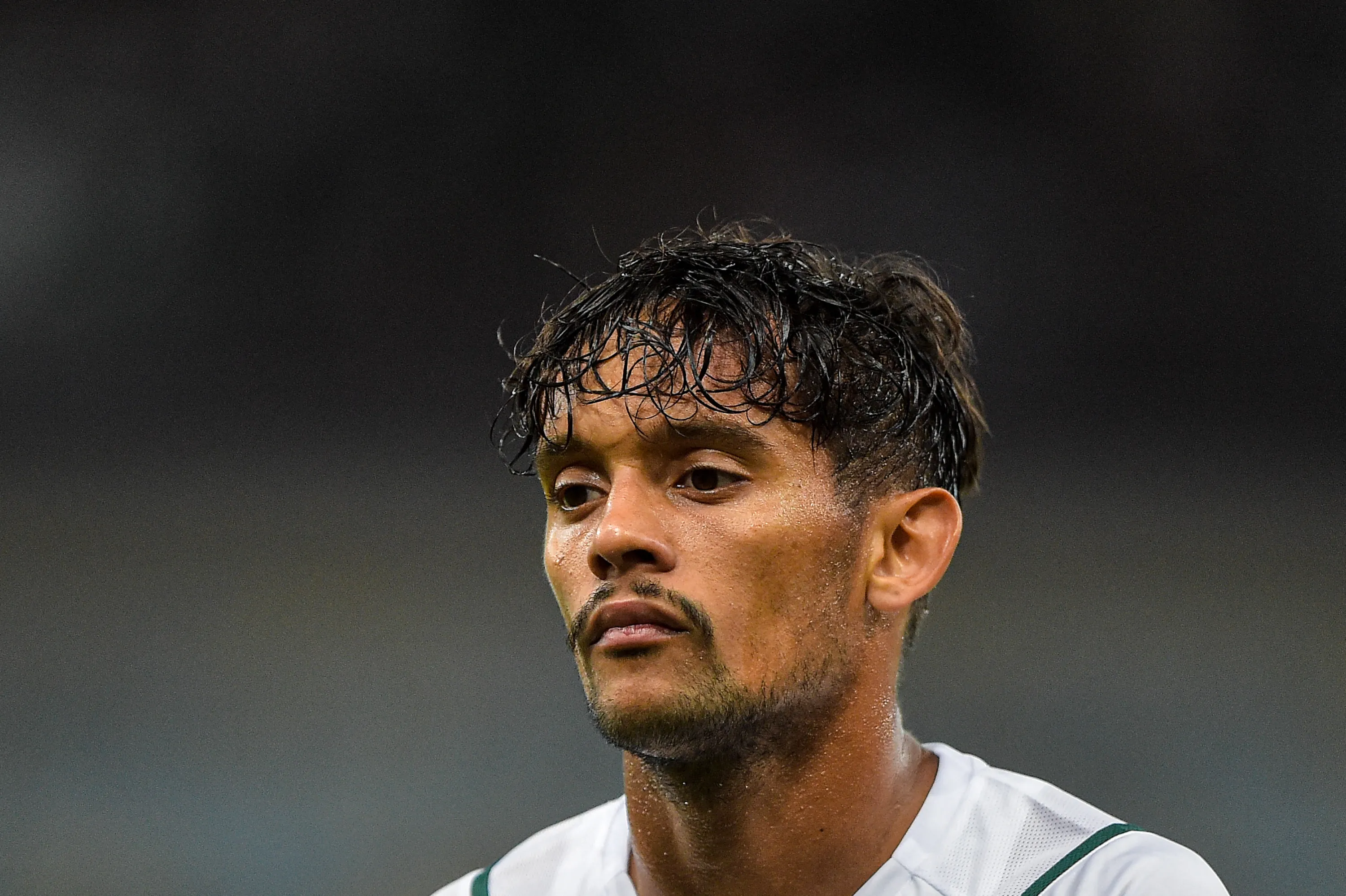 Gustavo Scarpa durante partida contra o Fluminense no estadio Maracana pelo campeonato Brasileiro A 2021. Foto: Thiago Ribeiro/AGIF