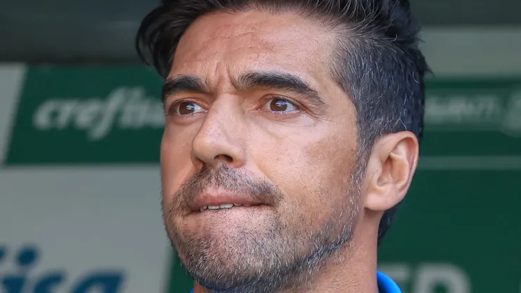 Abel Ferreira durante partida contra o Botafogo no estádio Arena Allianz Parque pelo campeonato BRASILEIRO A 2023. Foto: Marcello Zambrana/AGIF