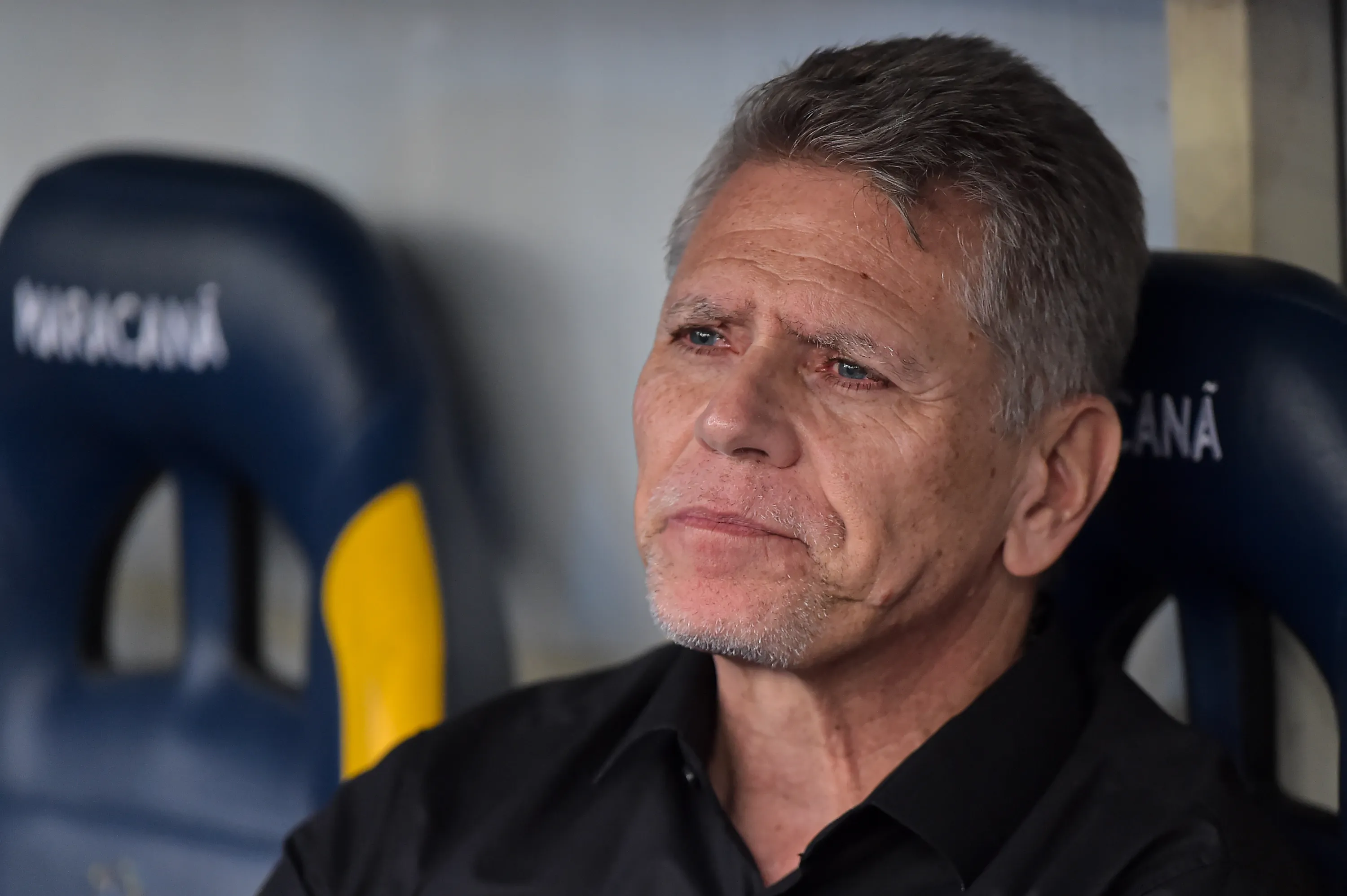 Paulo Autuori durante partida contra o Flamengo no estadio Maracana pelo campeonato Carioca 2020. Foto: Thiago Ribeiro/AGIF