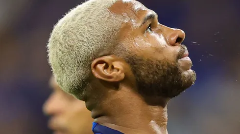 Wesley jogador do Cruzeiro lamenta chance perdida durante partida contra o Fluminense no estádio Mineirão pelo campeonato BRASILEIRO A 2023. Foto: Gilson Junio/AGIF