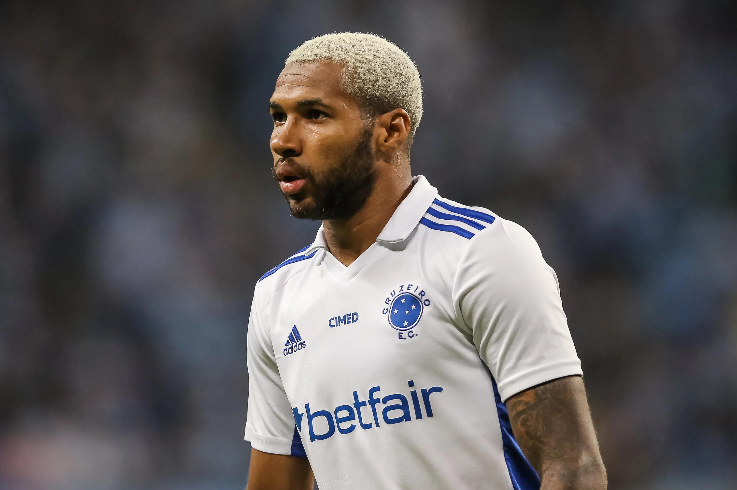 Wesley durante partida contra o Gremio no estadio Arena do Gremio pelo campeonato Copa do Brasil 2023. Foto: Pedro H. Tesch/AGIF