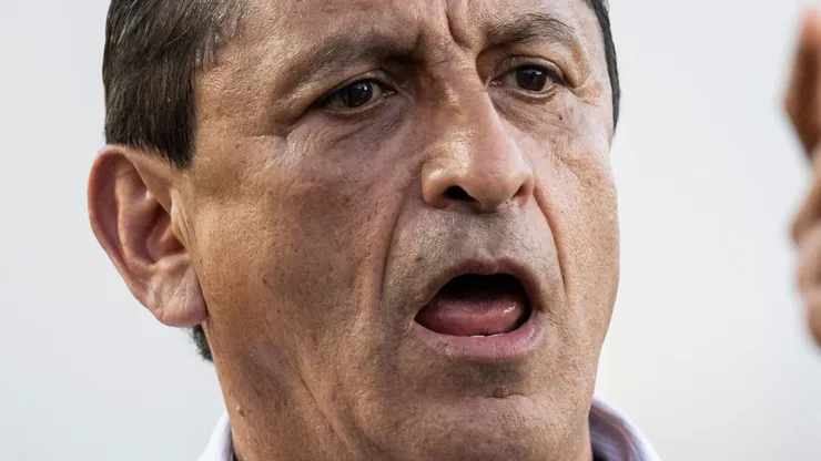Ramón Díaz durante partida contra o Grêmio no estádio São Januário pelo campeonato Brasileiro A 2023. Foto: Jorge Rodrigues/AGIF