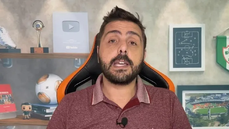 Jorge Nicola, jornalista esportivo - Reprodução Youtube Canal do Nicola