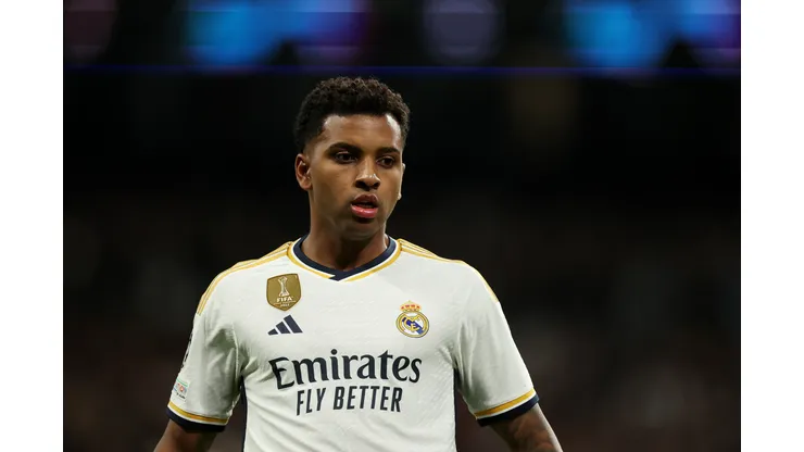 Rodrygo, atacante do Real Madrid. Foto: Florencia Tan Jun/Getty Images