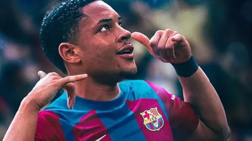 Vitor Roque, atacante do Barcelona – Foto: Twitter-Barcelona