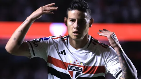 James ainda não estreou pelo São Paulo em 2024. Foto: Marcello Zambrana/AGIF