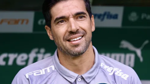 Abel Ferreira tecnico do Palmeiras durante partida contra o Santos no estadio Arena Allianz Parque pelo campeonato Paulista 2024. Marcello Zambrana/AGIF