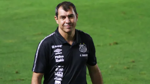 Fabio Carille novo tecnico do Santos durante partida contra o Bahia no estadio Vila Belmiro pelo campeonato Brasileiro A 2021. Fernanda Luz/AGIF