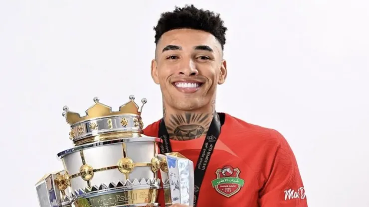 Igor Jesus, atacante do Shabab Al-Ahli. Divulgação