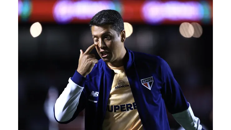 Thiago Carpini, técnico do São Paulo. Foto: Marcello Zambrana/AGIF