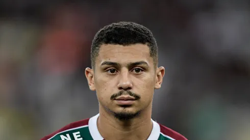 Andre jogador do Fluminense durante partida contra o Coritiba no estadio Maracana pelo campeonato Brasileiro A 2023. Thiago Ribeiro/AGIF