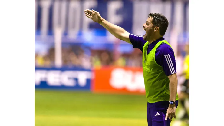 Foto :Staff Images / Cruzeiro - Larcamón fala sobre Palacios.