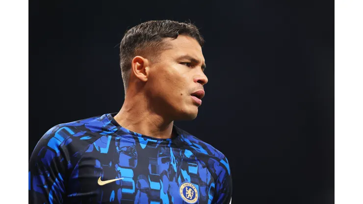 Thiago Silva, zagueiro do Chelsea. Foto: Alex Pantling/Getty Images