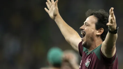 Fernando Diniz tecnico do Fluminense comemora titulo apos a partida contra o Boca Juniors no estadio Maracana pelo campeonato Libertadores 2023. Jorge Rodrigues/AGIF