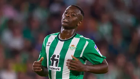 Luiz Henrique, atacante do Betis, fala sobre interesse do Corinthians. Fran Santiago/Getty Images