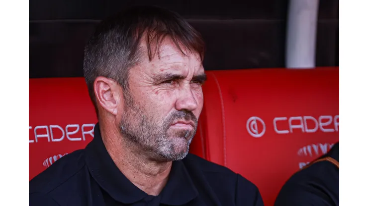 Eduardo Coudet tecnico do Internacional durante partida contra o Avenida no estadio Beira-Rio pelo campeonato Gaucho 2024. Maxi Franzoi/AGIF