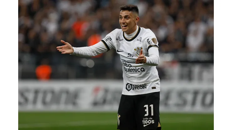 Gustavo Mantuan em sua passagem pelo Corinthians. Foto: Ricardo Moreira/Getty Images