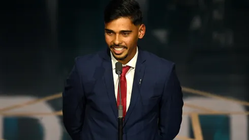Guilherme Madruga venceu o Prêmio Puskas do Fifa The Best. Foto: Kate Green/Getty Images)