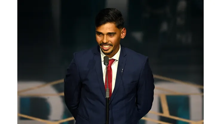 Guilherme Madruga venceu o Prêmio Puskas do Fifa The Best. Foto: Kate Green/Getty Images)