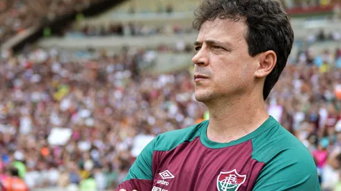 RJ – RIO DE JANEIRO – 08/10/2023 – BRASILEIRO A 2023, FLUMINENSE X BOTAFOGO – Fernando Diniz tecnico do Fluminense durante partida contra o Botafogo no estadio Maracana pelo campeonato Brasileiro A 2023. Foto: Thiago Ribeiro/AGIF