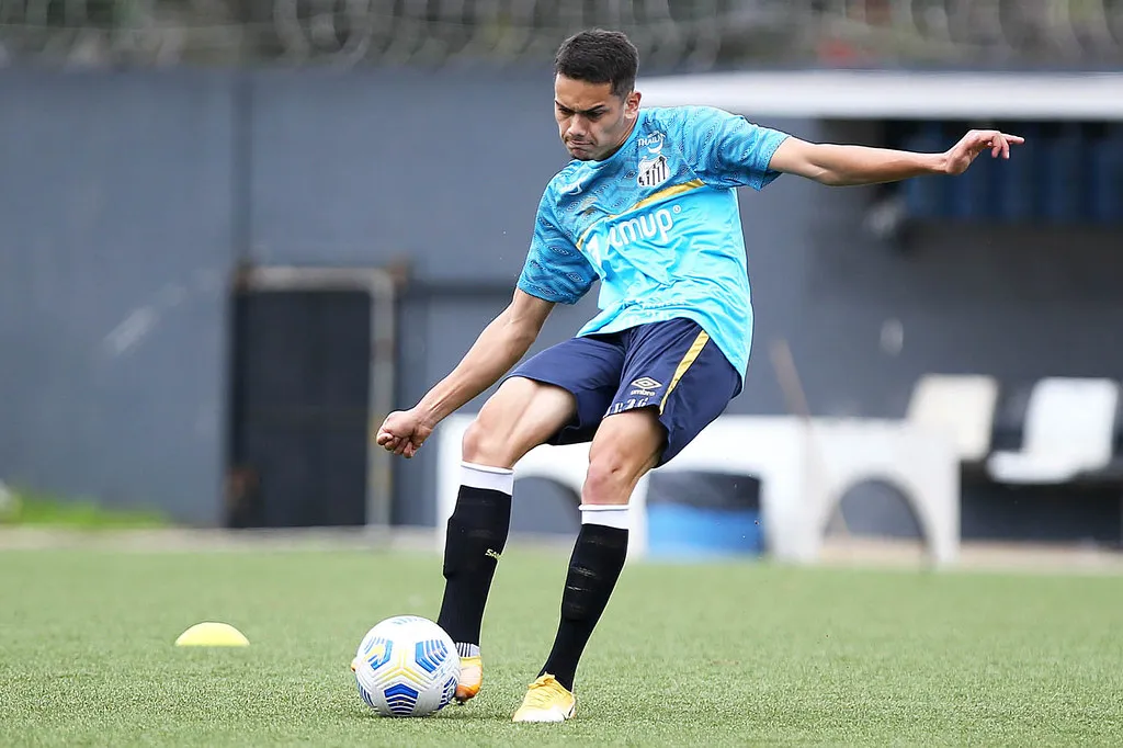 Foto: Reprodução/Pedro Ernesto Guerra Azevedo/ Santos FC – Matheus Nunes