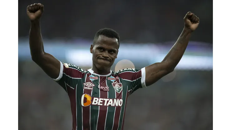 Arias pode renovar com o Fluminense. Foto: Jorge Rodrigues/AGIF
