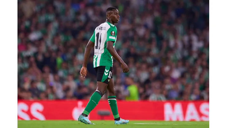 Luiz Henrique, atacante do Betis. Foto: Fran Santiago/Getty Images