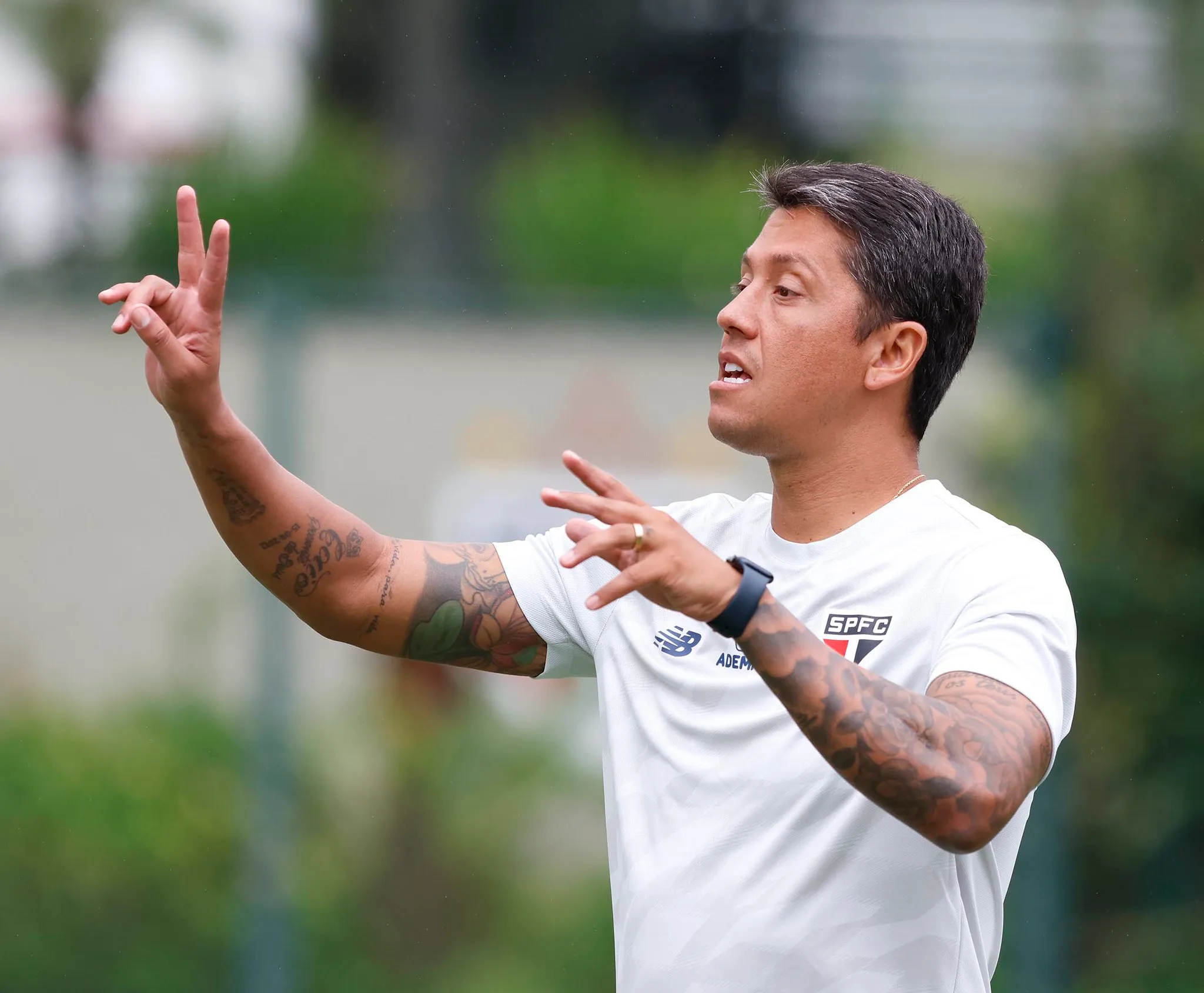 Carpini é o novo técnico do São Paulo. Foto: Rubens Chiri / saopaulofc.net

