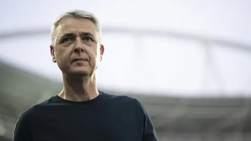 Tiago Nunes, técniico do Botafogo. Foto: Jorge Rodrigues/AGIF