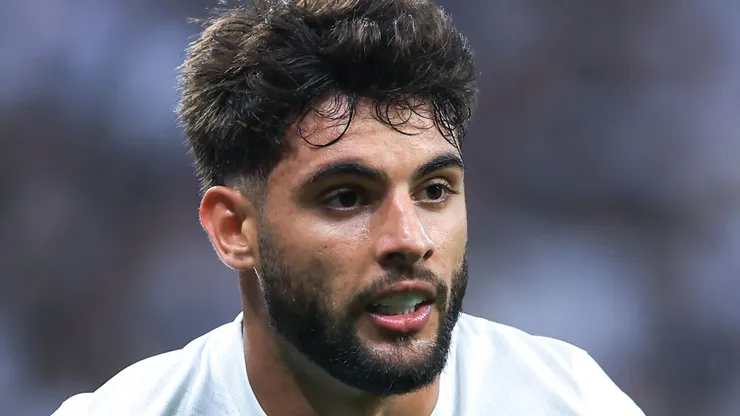 Yuri Alberto jogador do Corinthians durante partida contra o Cruzeiro no estádio Arena Corinthians pelo campeonato BRASILEIRO A 2023. Foto: Marcello Zambrana/AGIF