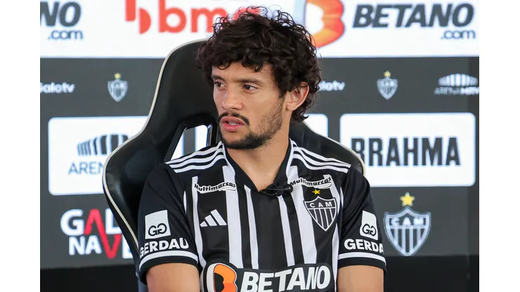 Foto: Pedro Souza / Atlético - Scarpa revela preocupação em sua chegada ao Atlético.
