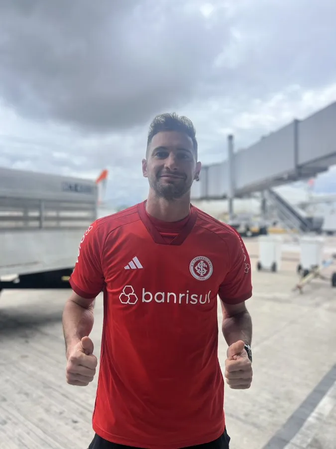 Lucas Alario, novo reforço do Internacional - Foto: Twitter/ Internacional