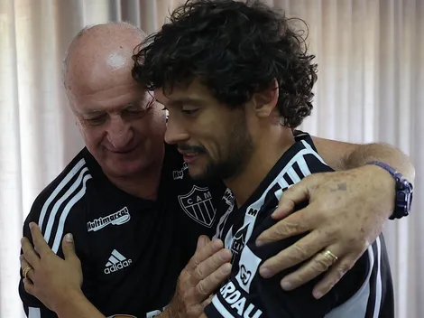 Felipão não garante titularidade de Scarpa e fala sobre utilização da base do Atlético-MG 