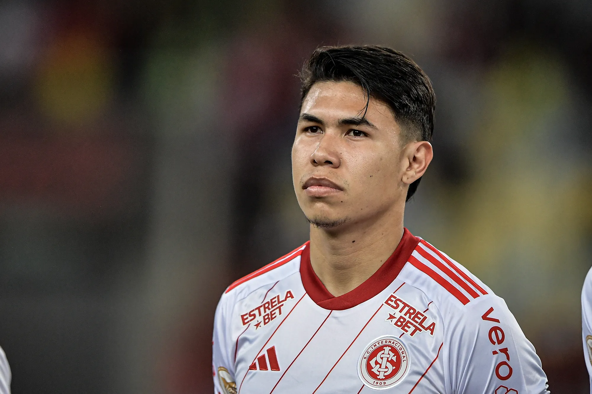Nico Hernandéz está de saída do Inter rumo ao San Lorenzo. Foto: Thiago Ribeiro/AGIF