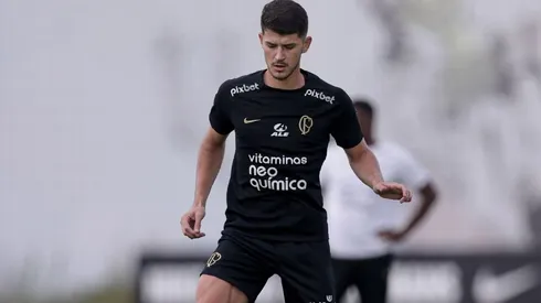 Hugo, lateral do Corinthians. Foto: Rodrigo Coca/Agência Corinthians