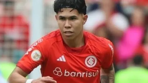 Nico Hernandez, em ação pelo Internacional – Foto: Twitter/Internacional