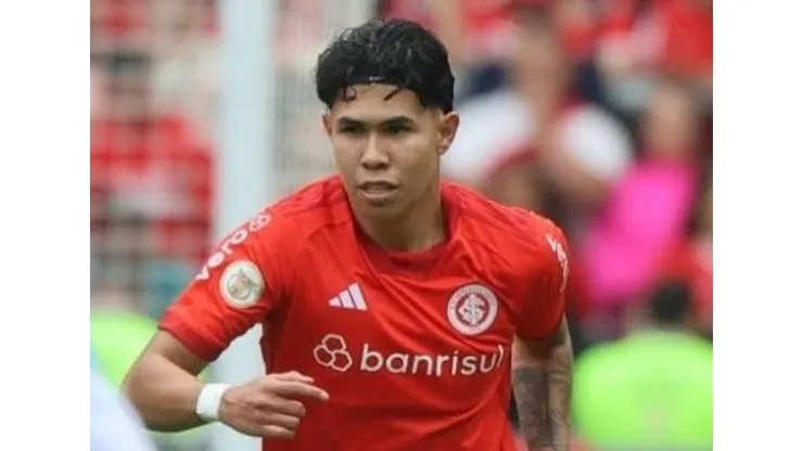 Nico Hernandez, em ação pelo Internacional - Foto: Twitter/Internacional