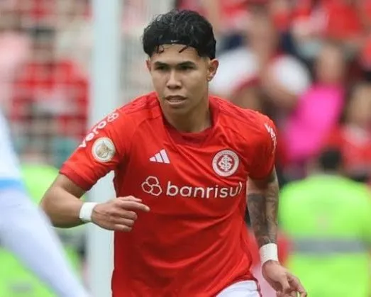 Nico Hernandez em ação pelo Internacional - Foto: Twitter/Internacional