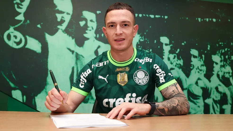 Anibal Moreno, novo reforço o Palmeiras - Foto: Fabio Menotti/Palmeiras
