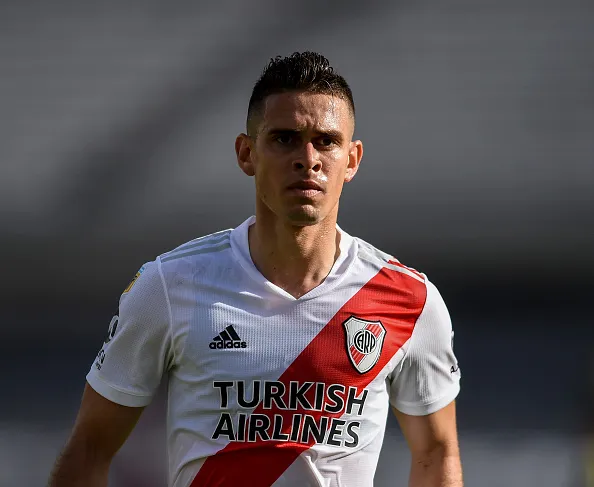 Foto: Marcelo Endelli/Getty Images – Borré teve boa passagem pelo River Plate