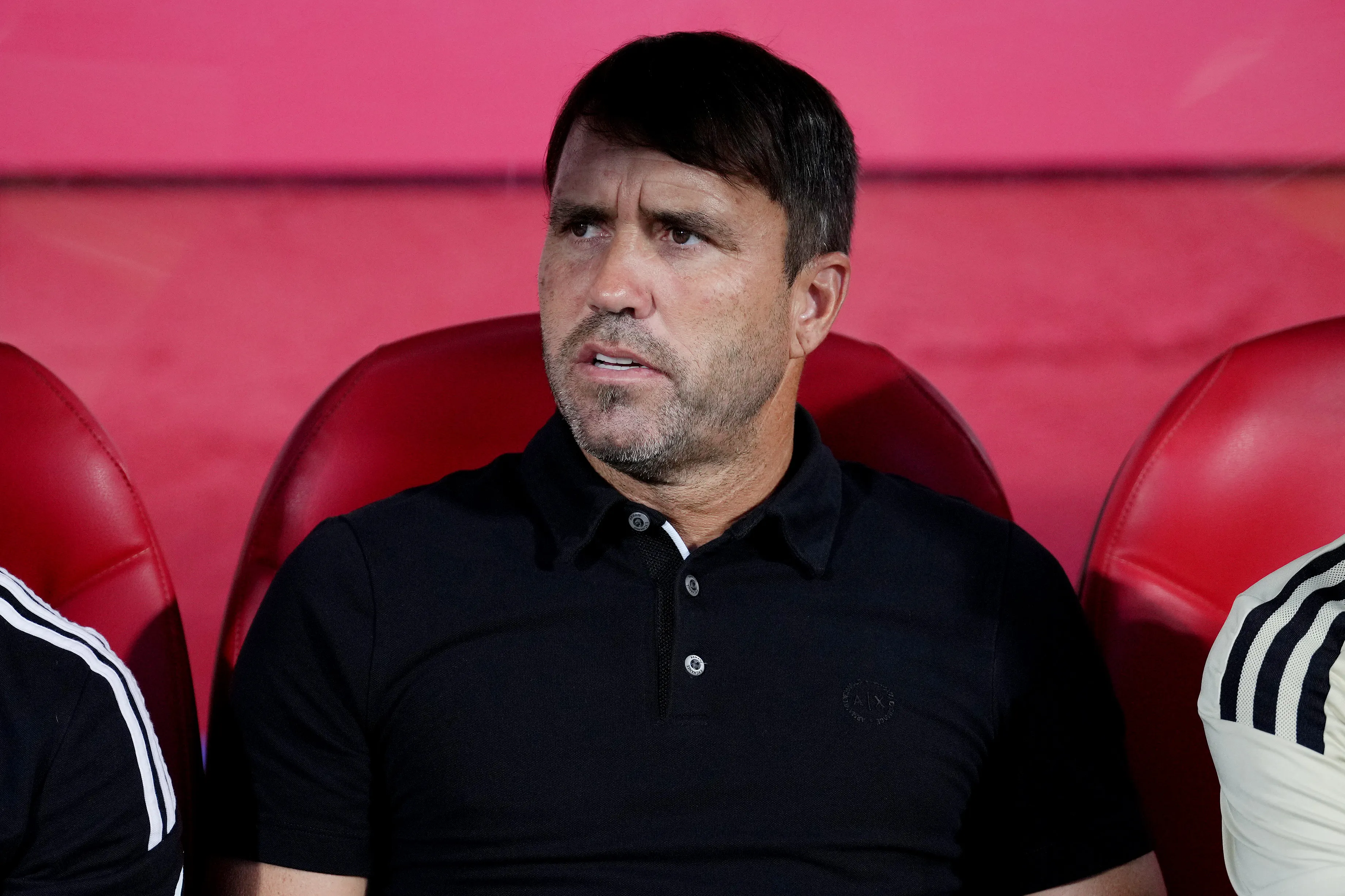 Eduardo Coudet comandando o Celta de Vigo. Foto Alex Caparros/Getty Images.